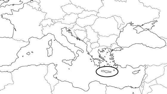 アトランティス王国説2:　地中海